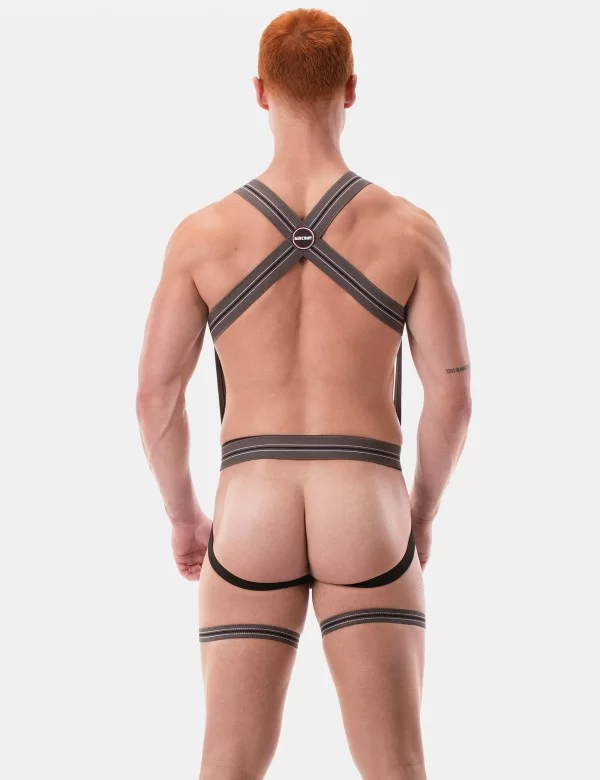 Harness Jaro - Grey-White-Black