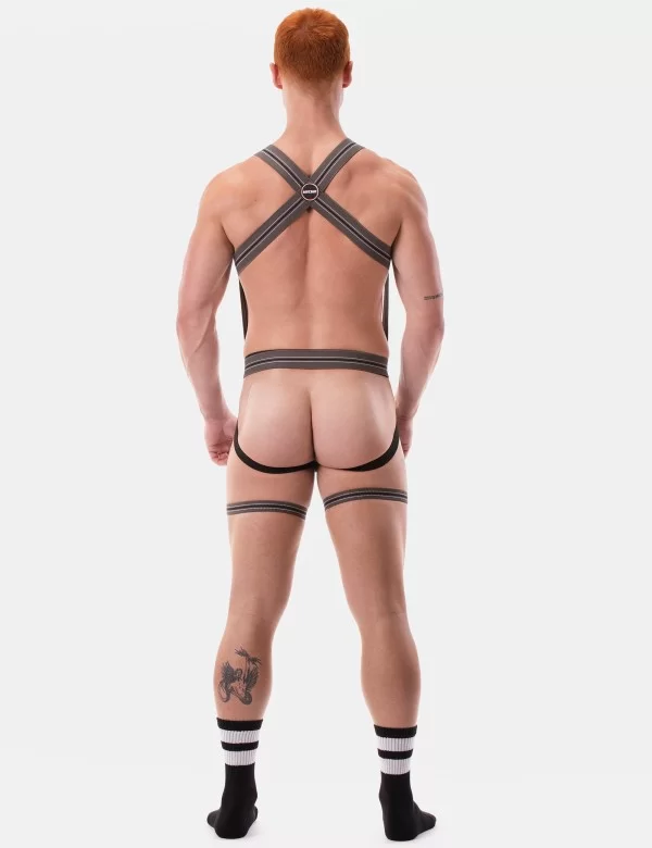 Harness Jaro - Grey-White-Black