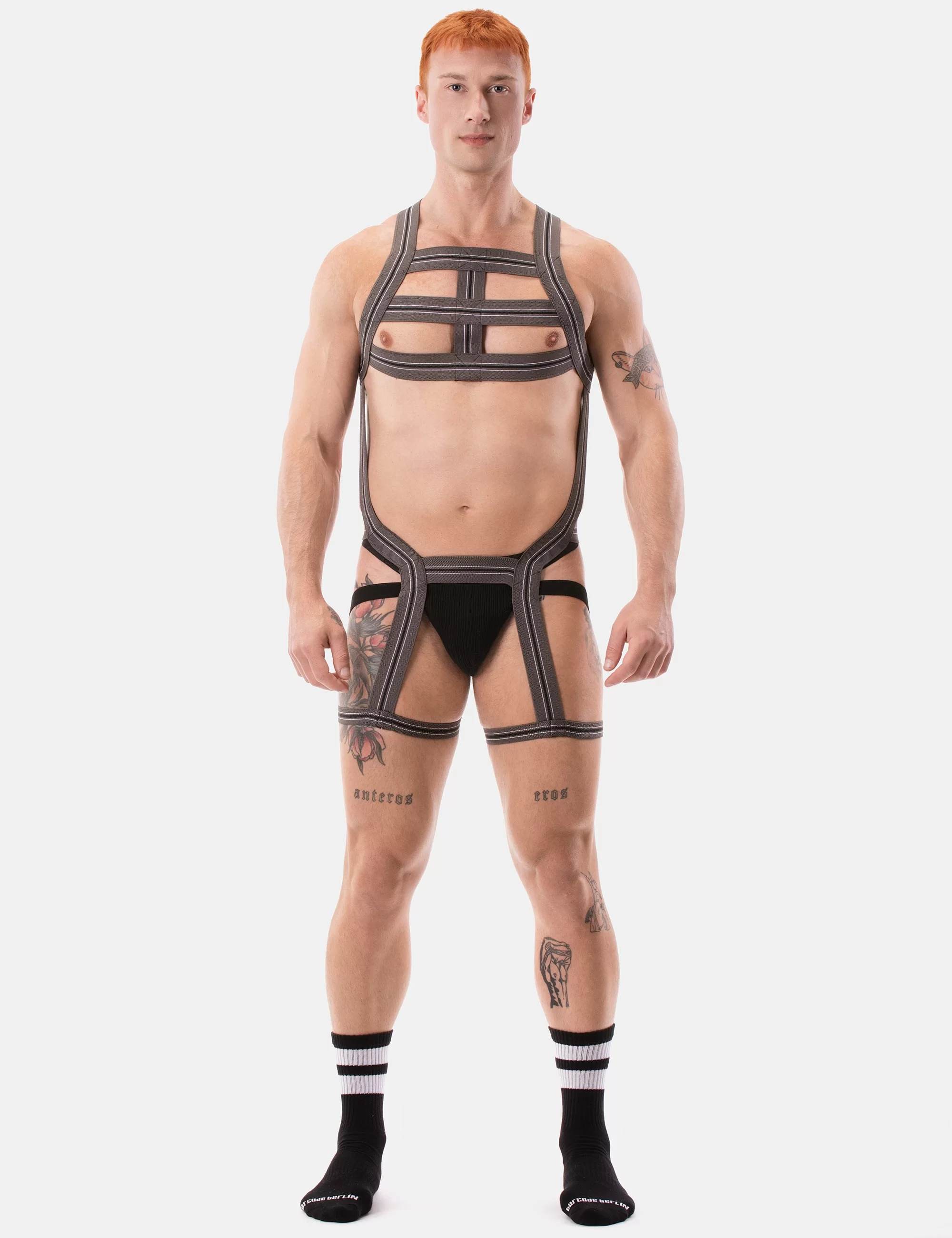 Harness Jaro - Grey-White-Black