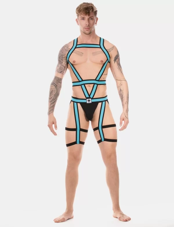 Harness Duo Javed - Blue-Black