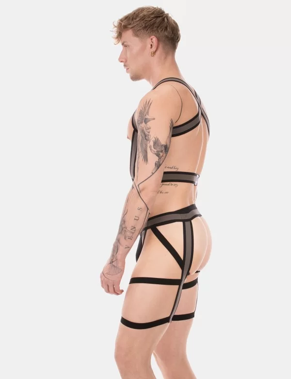 Harness Duo Javed - Grey-Black