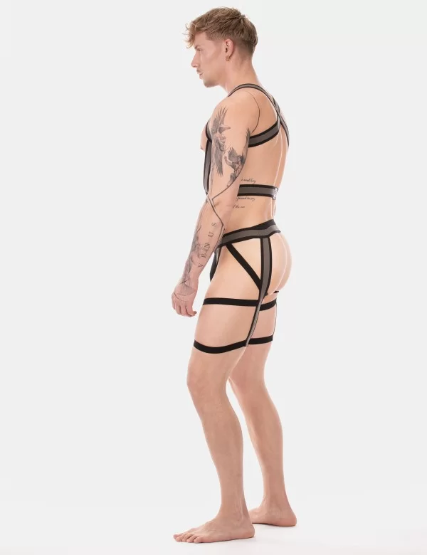 Harness Duo Javed - Grey-Black