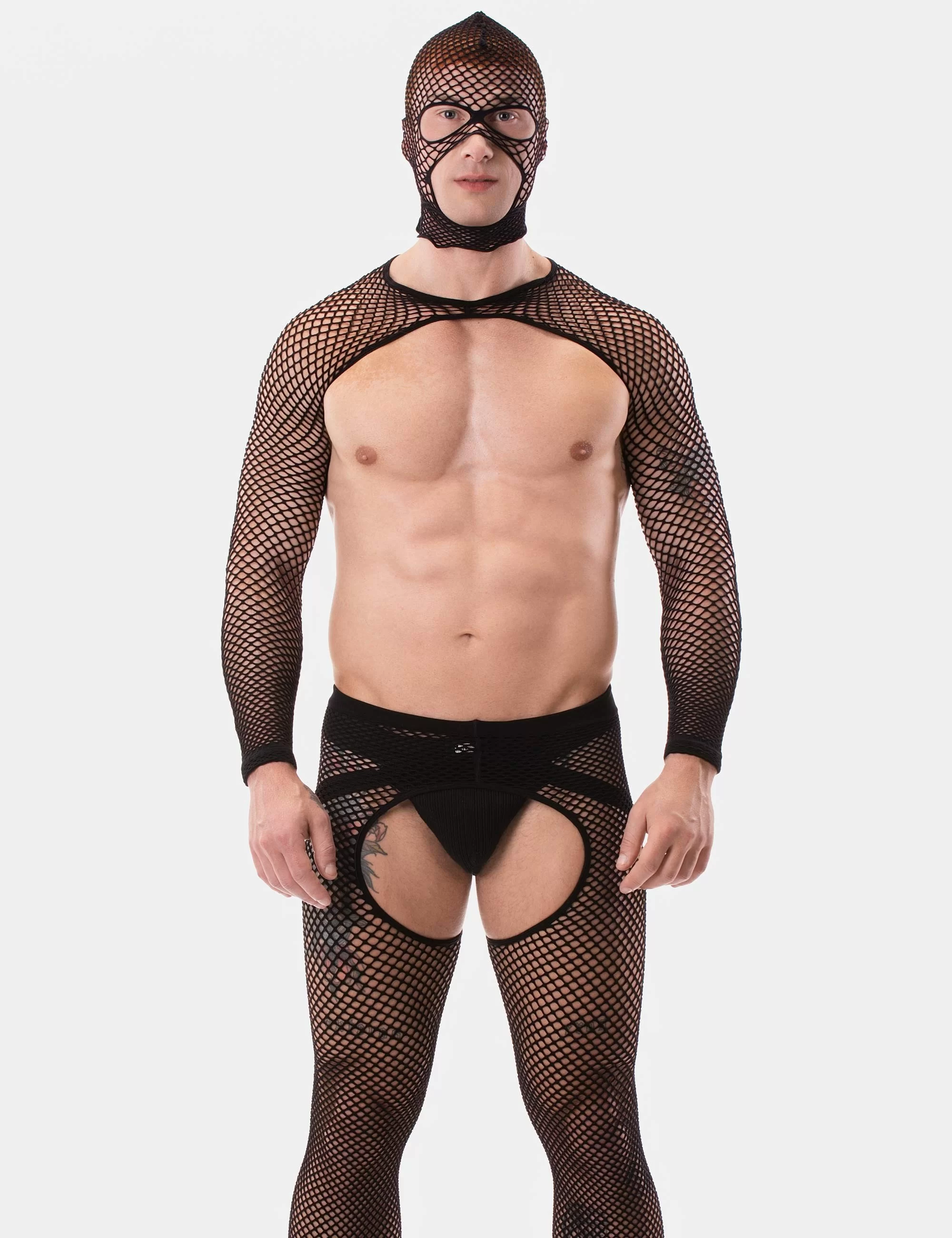 Fishnet Sleeves Poggio - Black