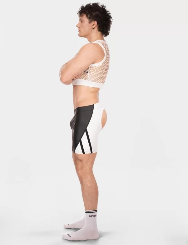 Short Vess - White-Black