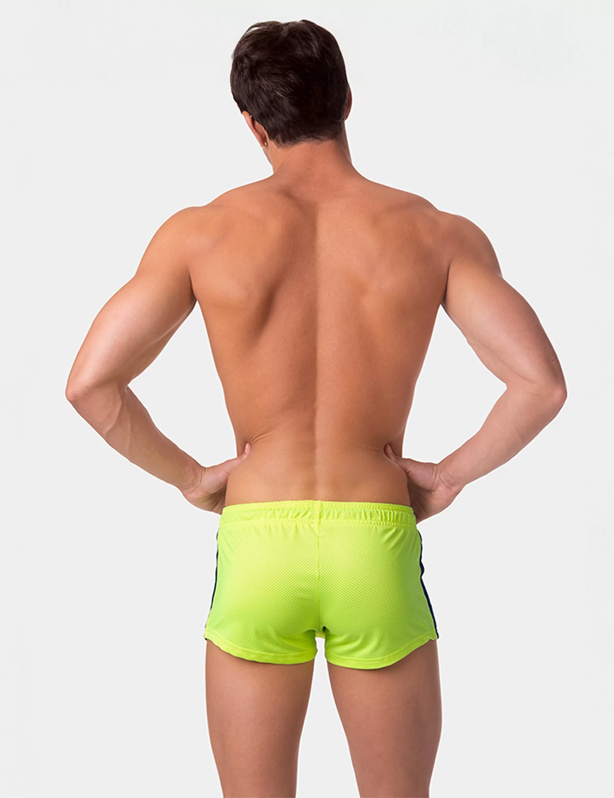 Short Timur - Neongreen-Black