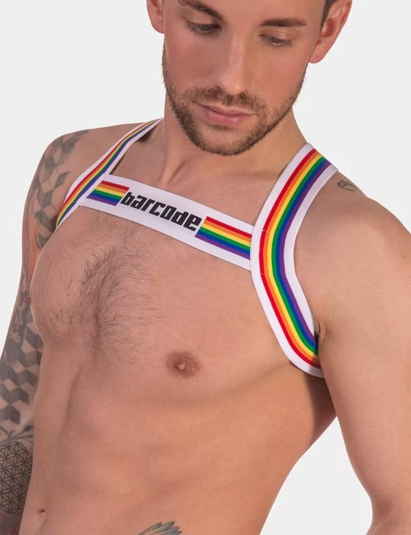 Harness Barcode Pride - White