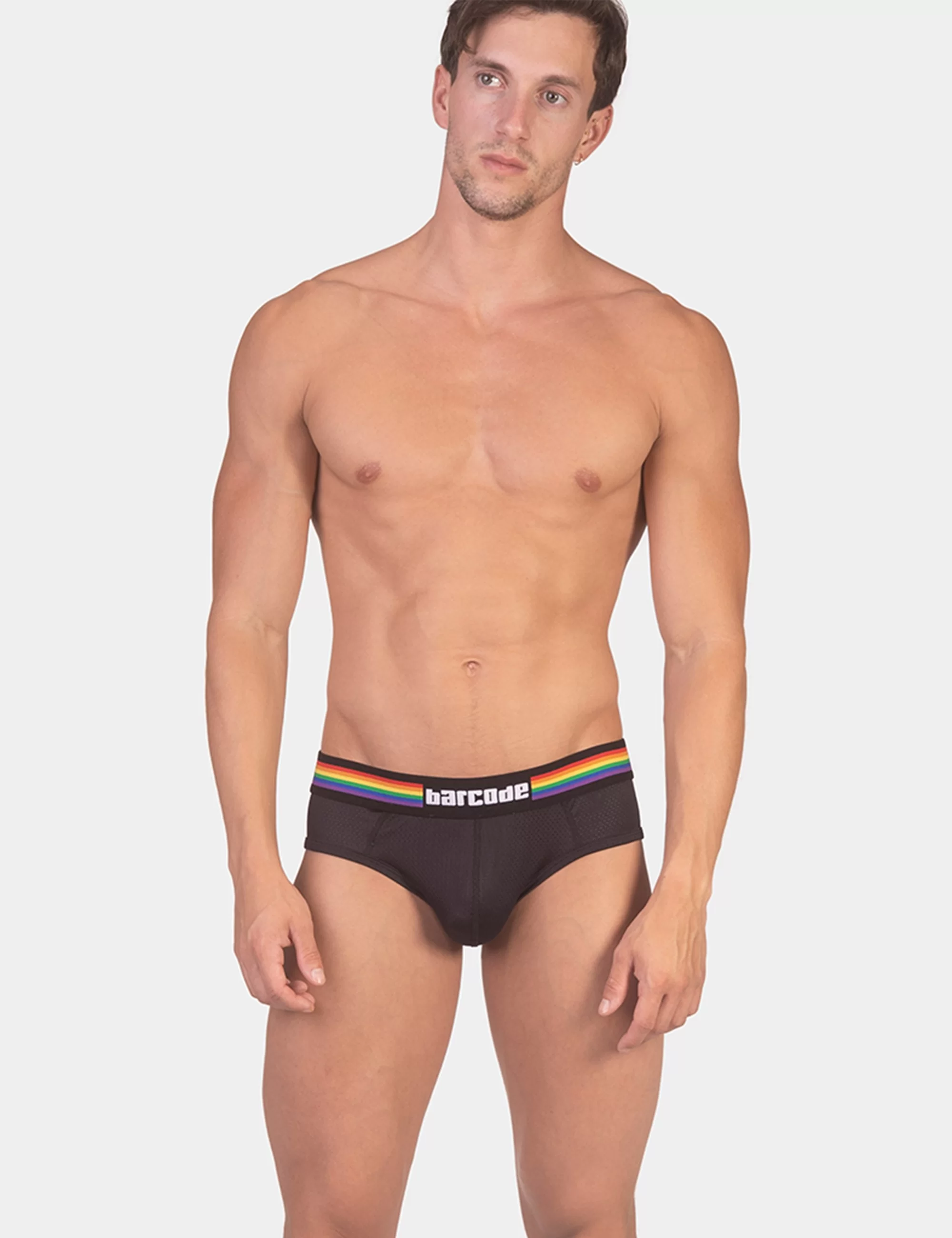 Backless Brief Pride - Black
