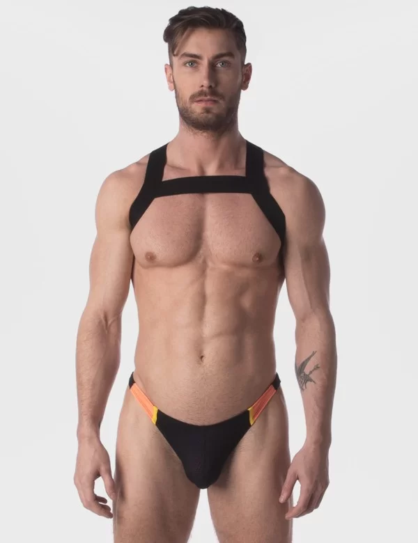 Thong Ronak - Black-Yellow-Orange