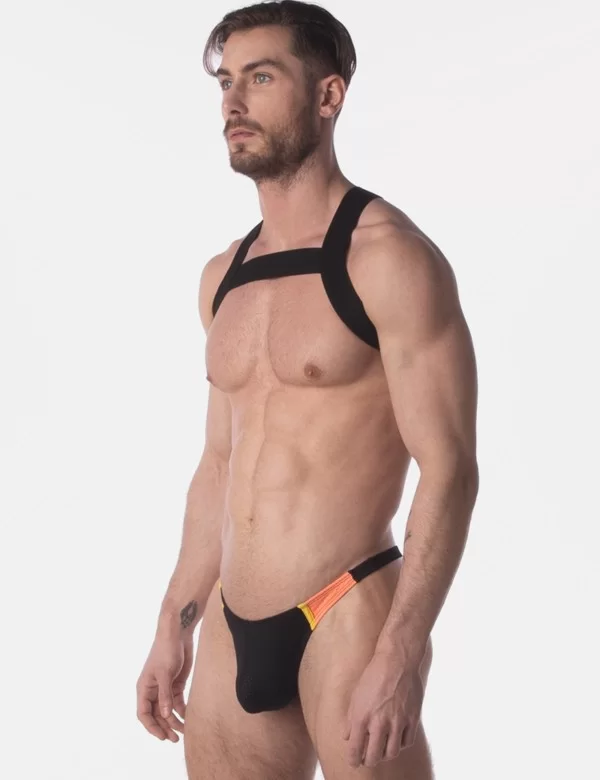 Thong Ronak - Black-Yellow-Orange