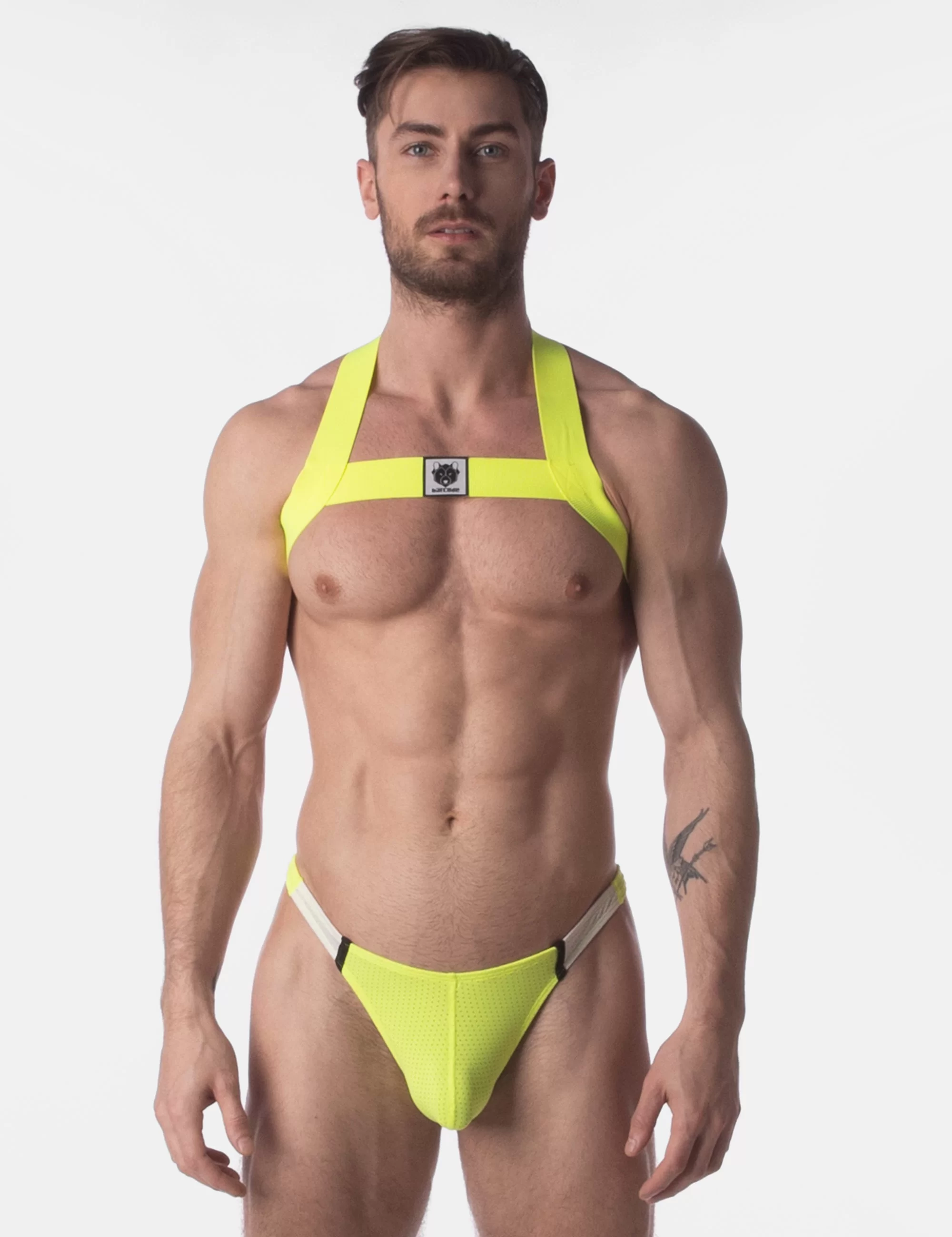 Thong Ronak - Neongreen-White-Black
