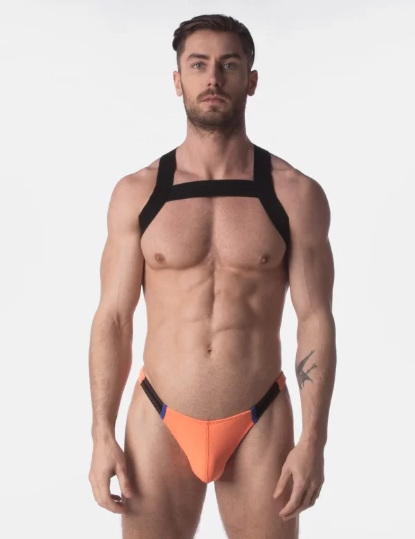 Thong Ronak - Orange-Black-Blue