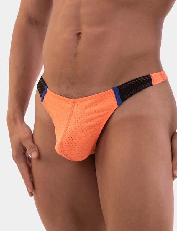 Thong Ronak - Orange-Black-Blue