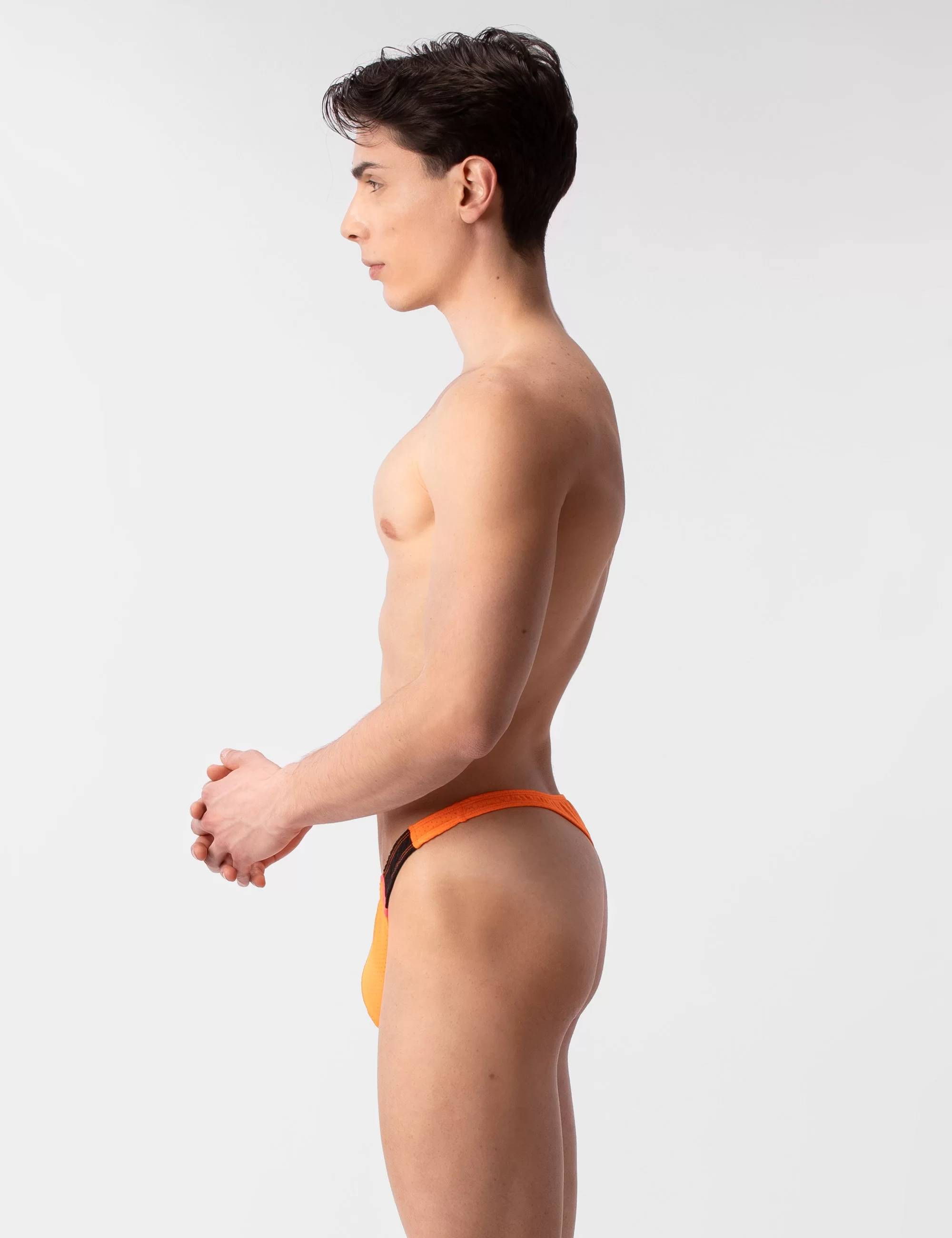 Thong Ronak - Orange-Black-Pink Thong Ronak - Orange-Black-Pink
