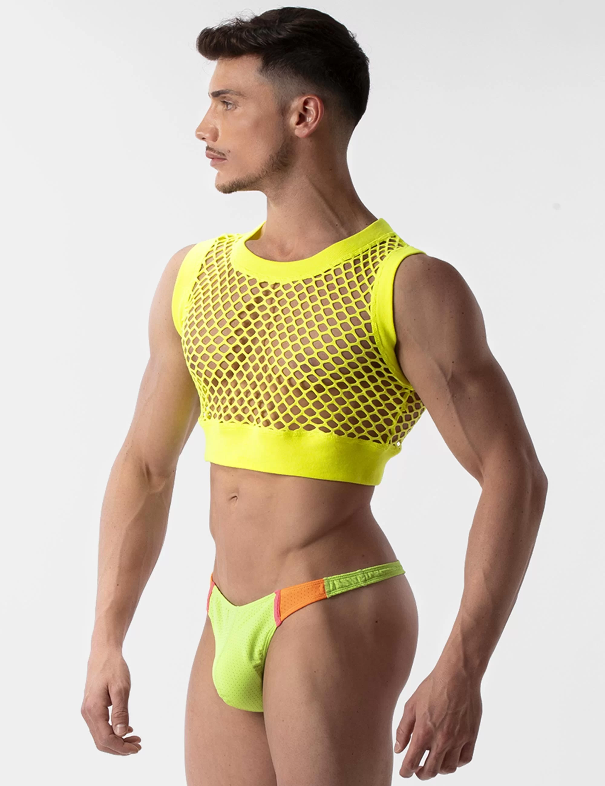Thong Ronak - Green-Orange-Pink Thong Ronak - Green-Orange-Pink