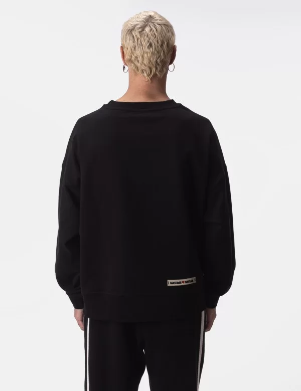 Fleece Pullover Drama - Black