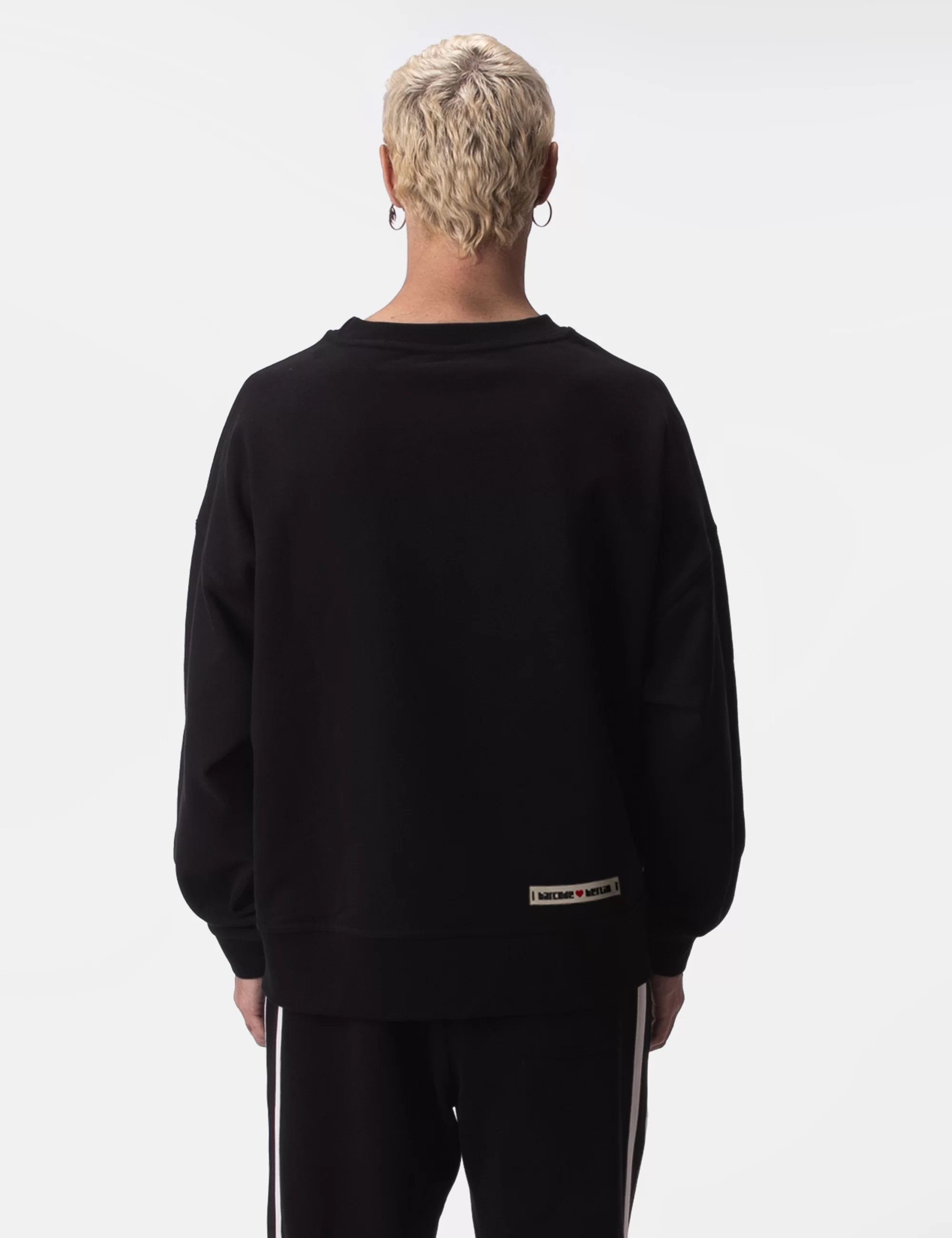 Fleece Pullover Drama - Black
