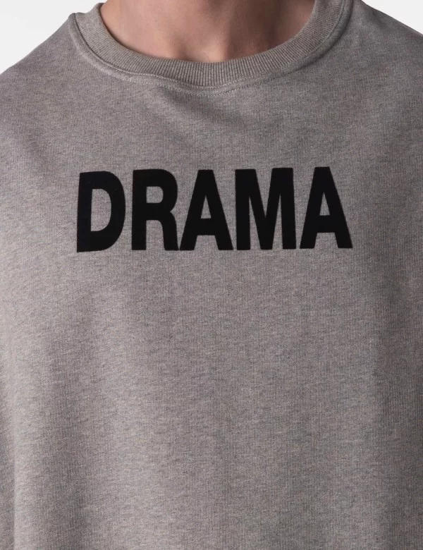 Fleece Pullover Drama - Grey