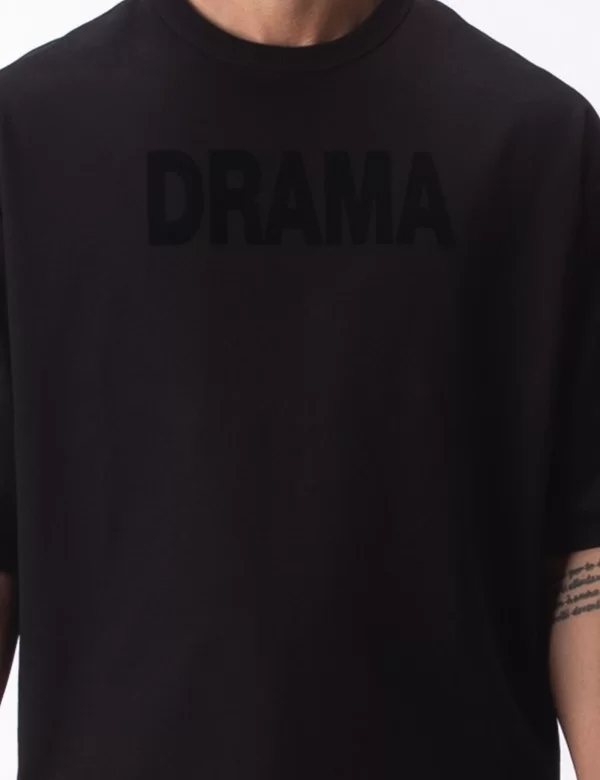 Oversized T-Shirt Drama - Black
