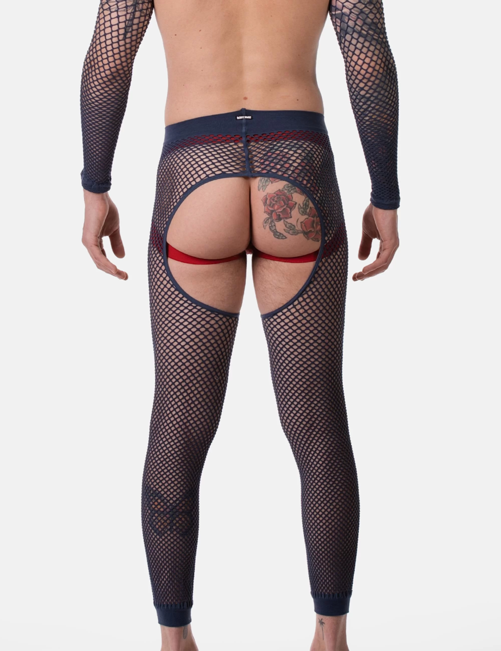 Fishnet Leggings Cacci - Navy