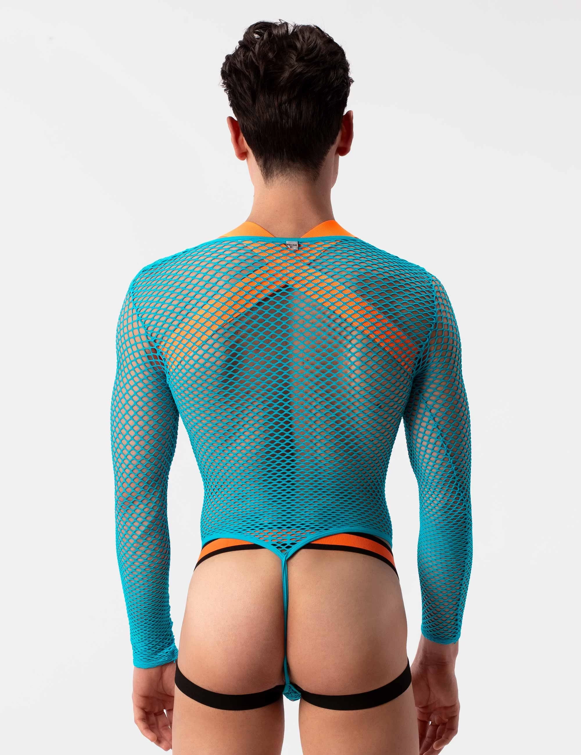 Fishnet Body Como - Neonblue