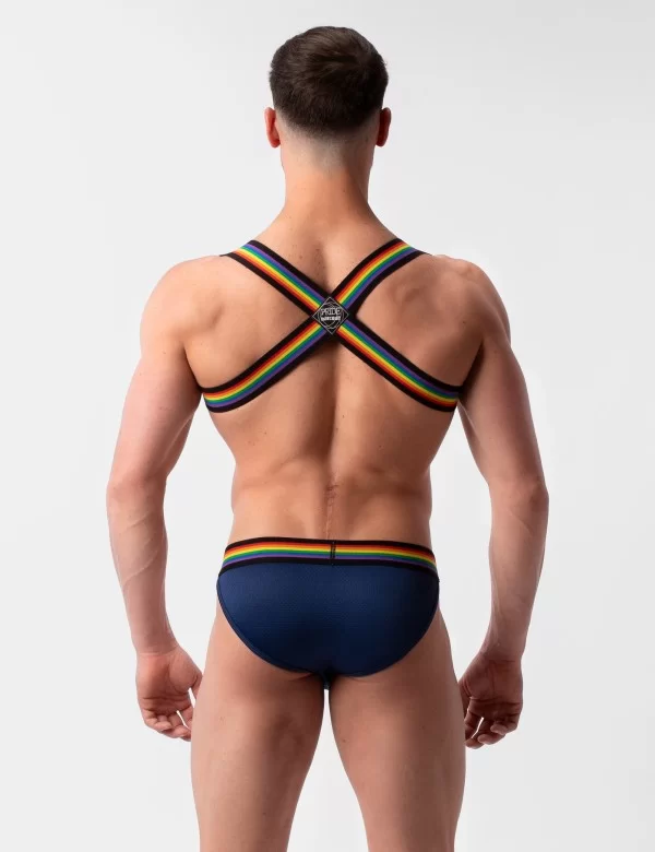 Barcode Pride Half Brief - Navy