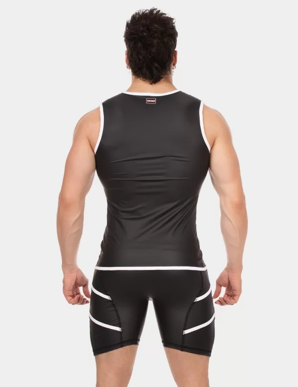 Vest Robin - Black-White