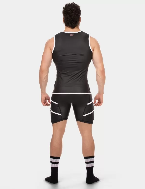 Vest Robin - Black-White