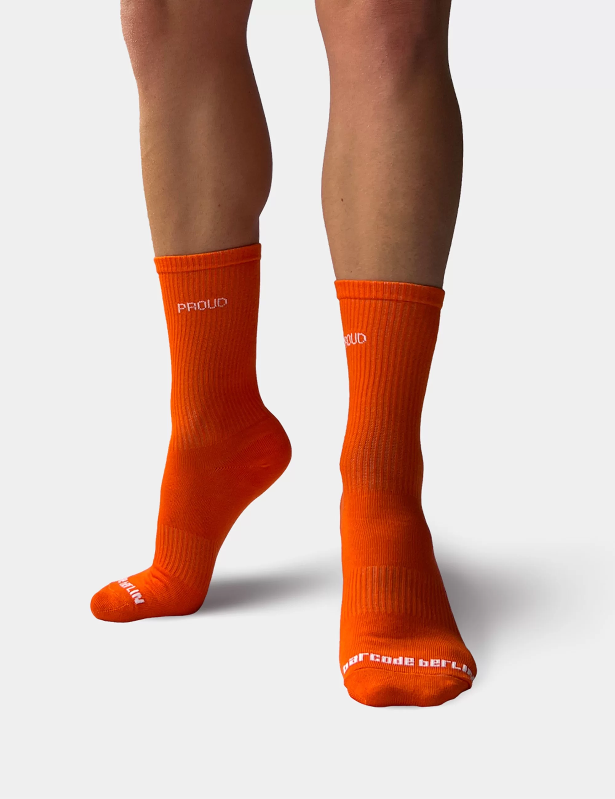 Barcode Proud Gym Socks - Orange