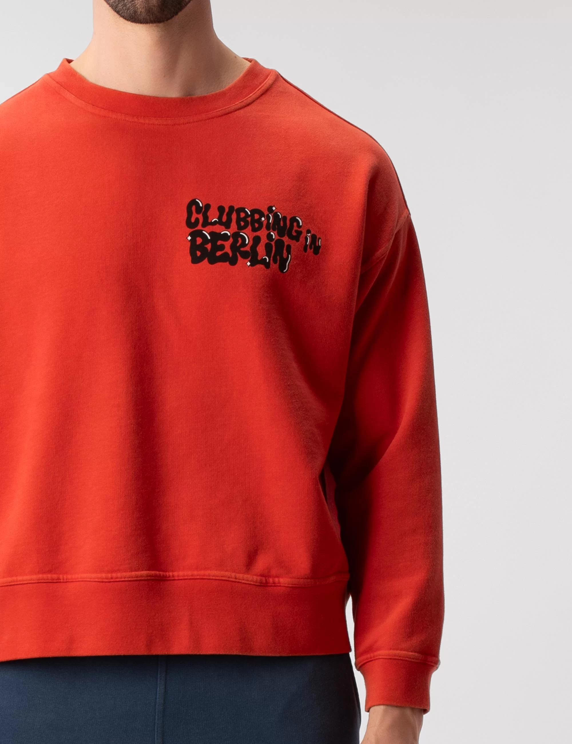 Sweatshirt Clubbing Berlin - Red