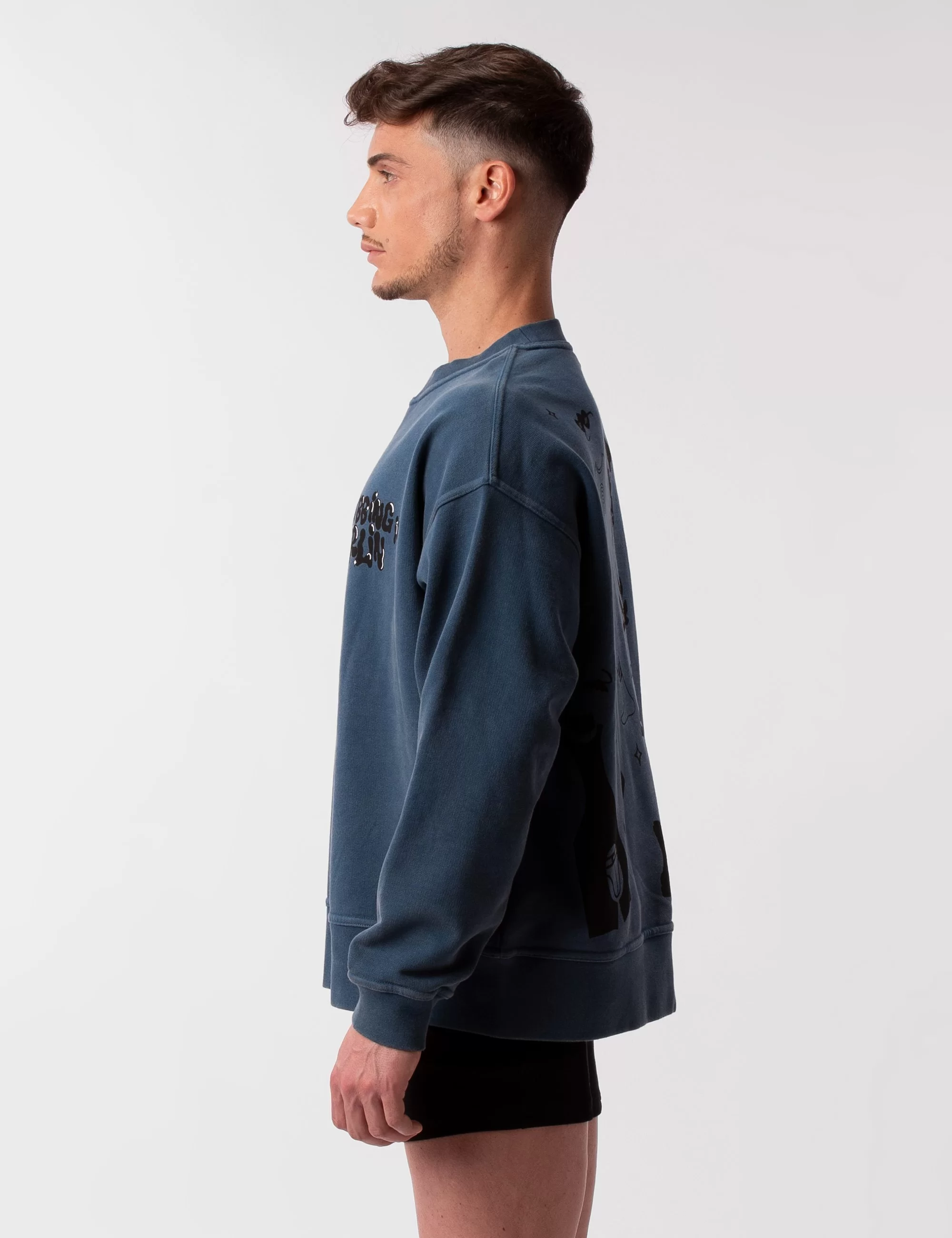 Sweatshirt Clubbing Berlin - Blue