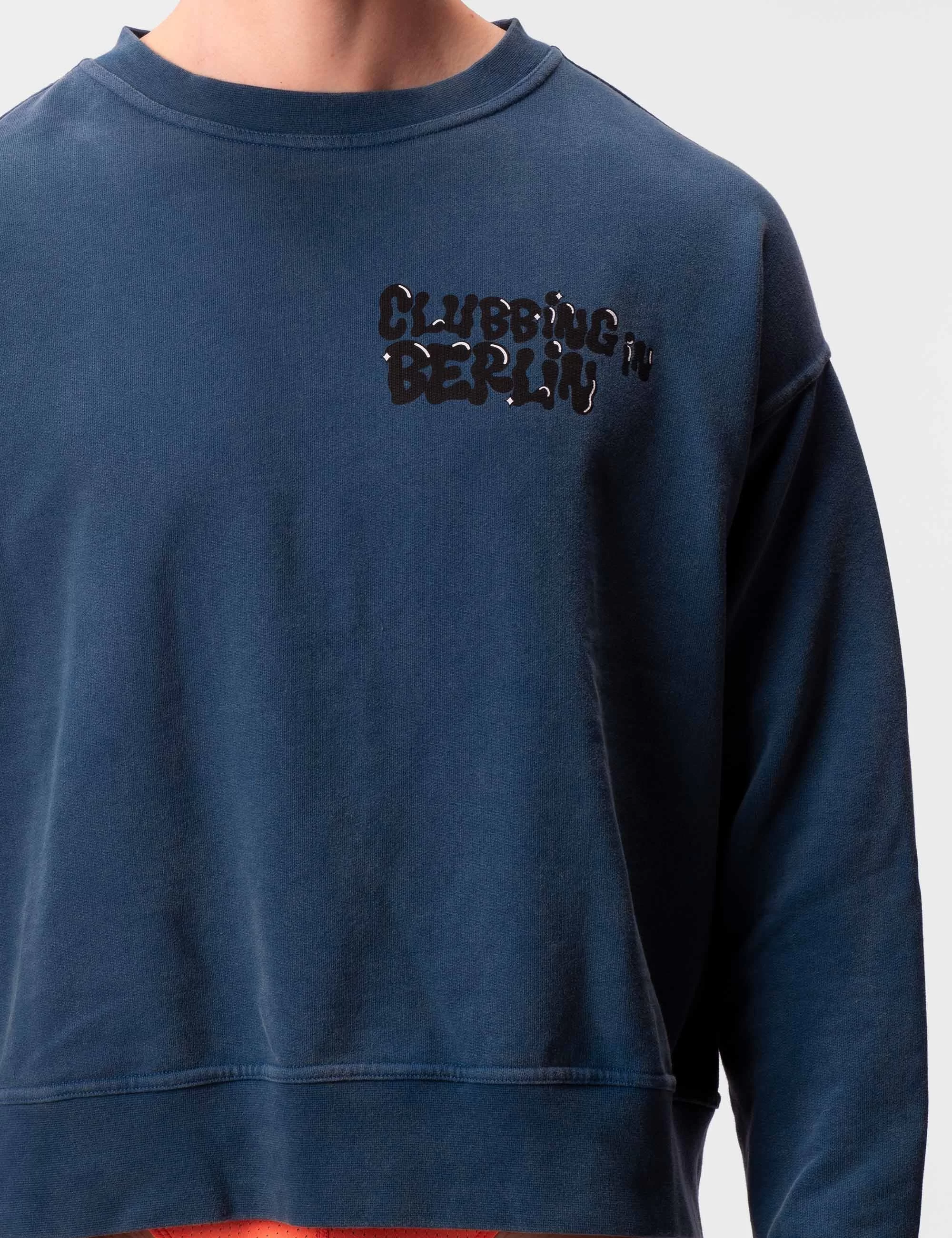 Sweatshirt Clubbing Berlin - Blue