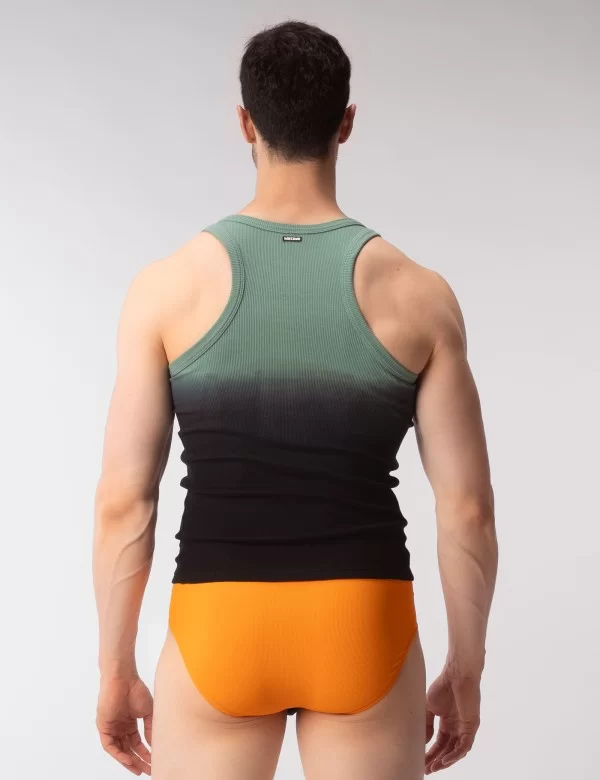 Tank Top Degrade Fucking Hot - Green-Black