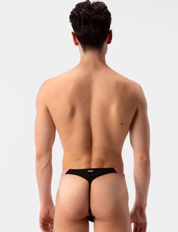 Swim Thong Uril - Black-Rose-Lila