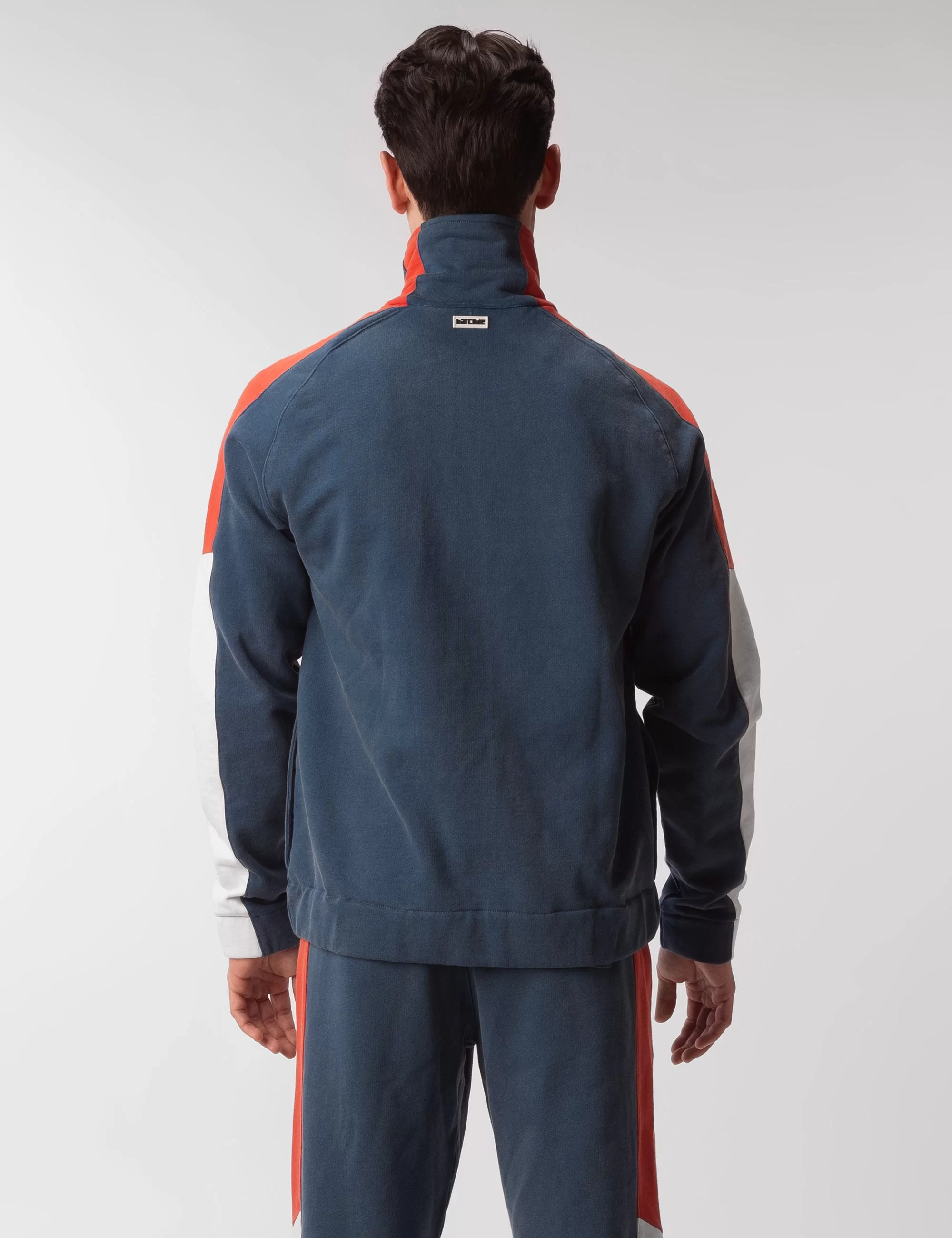 Fleece Jacket Zlat - Blue-Red-White