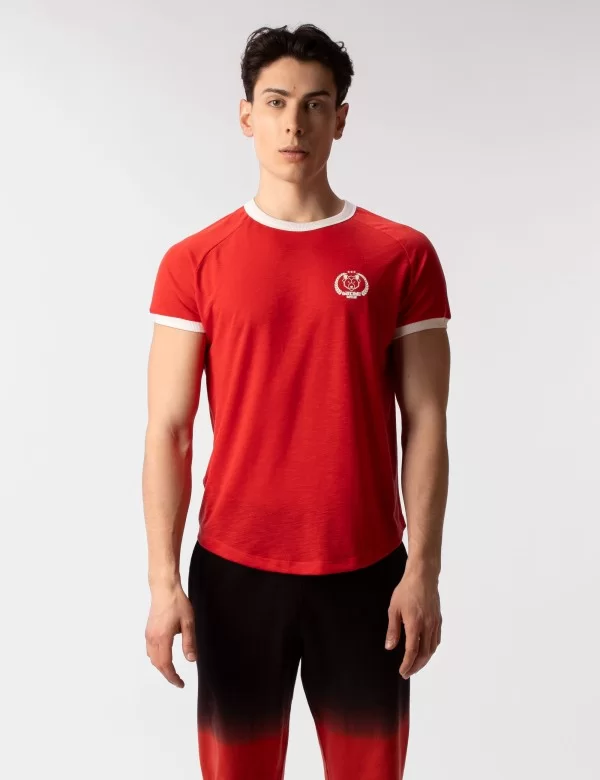 T-Shirt Raglan Kenji - Red