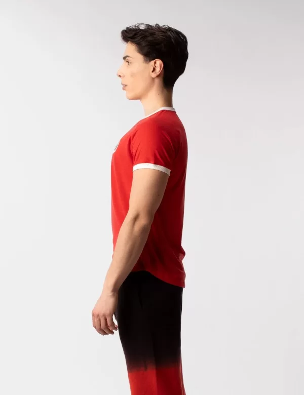 T-Shirt Raglan Kenji - Red