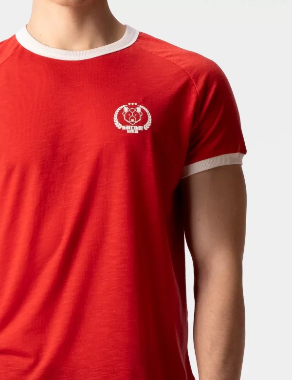 T-Shirt Raglan Kenji - Red