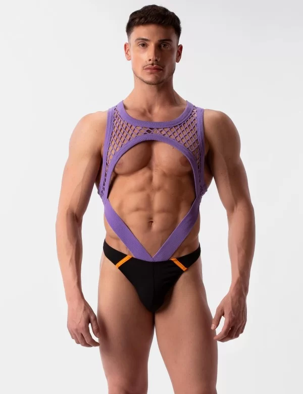 Mesh Harness Almas - Purple