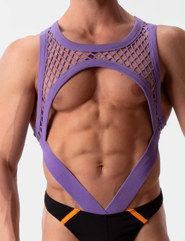 Mesh Harness Almas - Purple