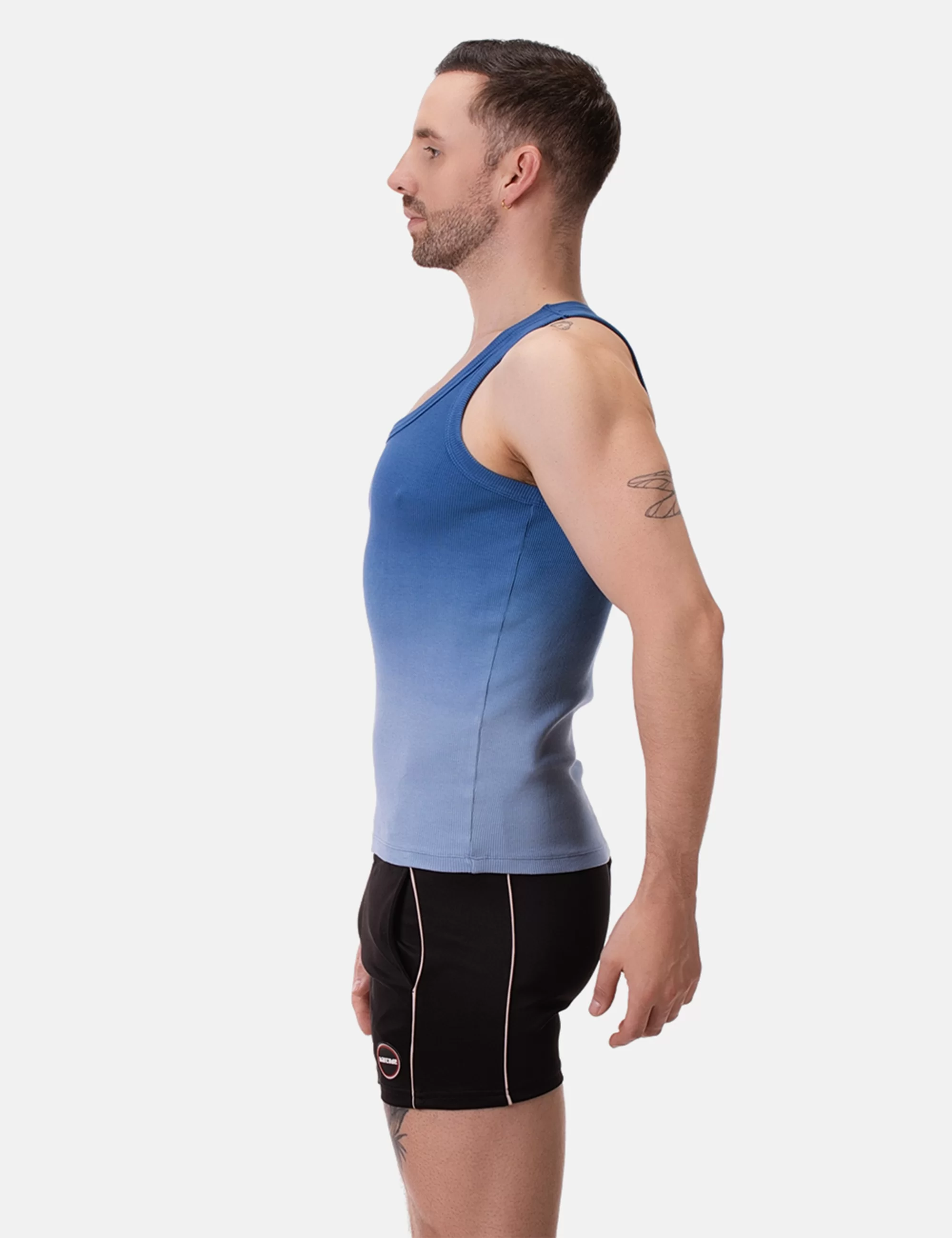 Tank Top Bernardo - Skyblue-Navy