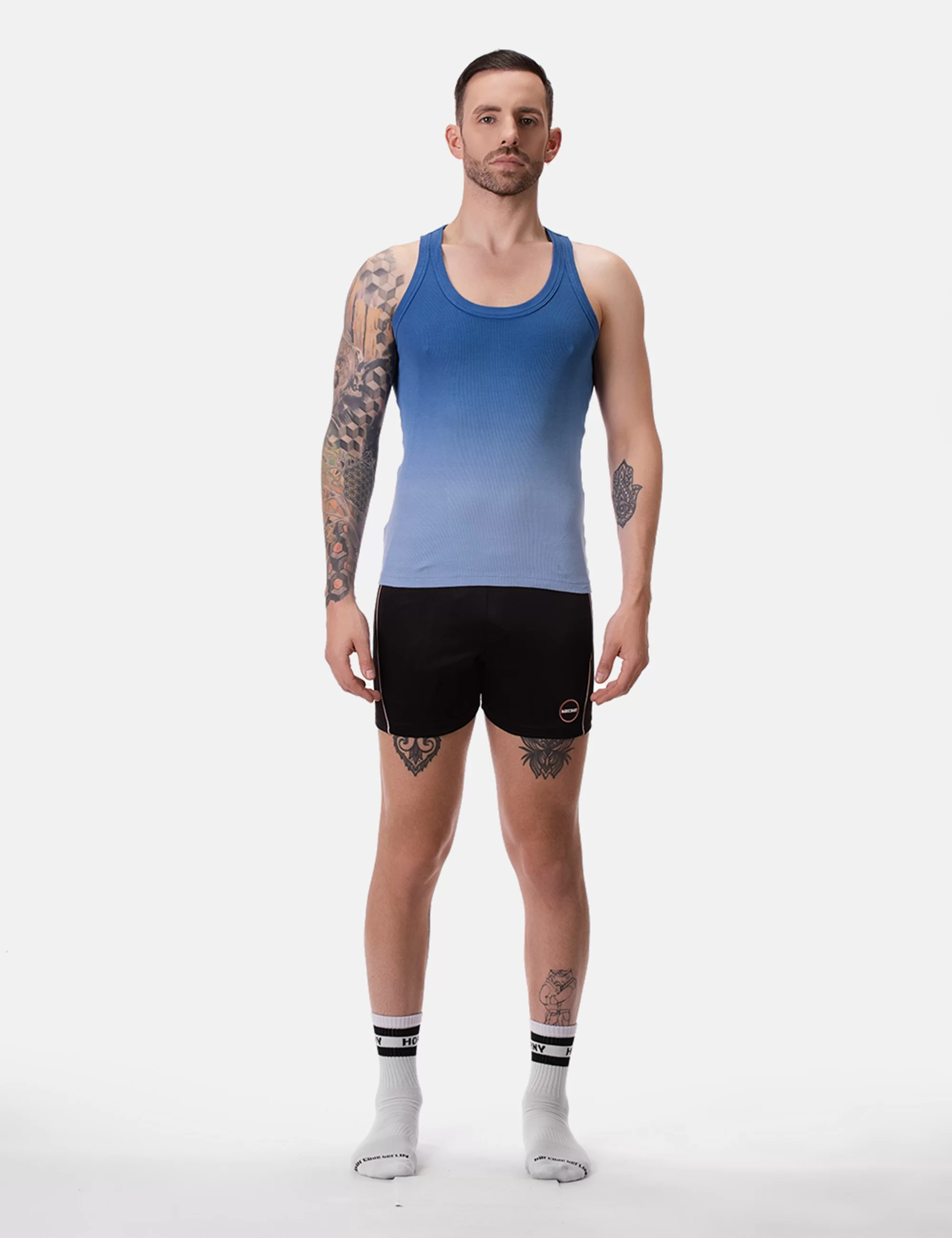 Tank Top Bernardo - Skyblue-Navy