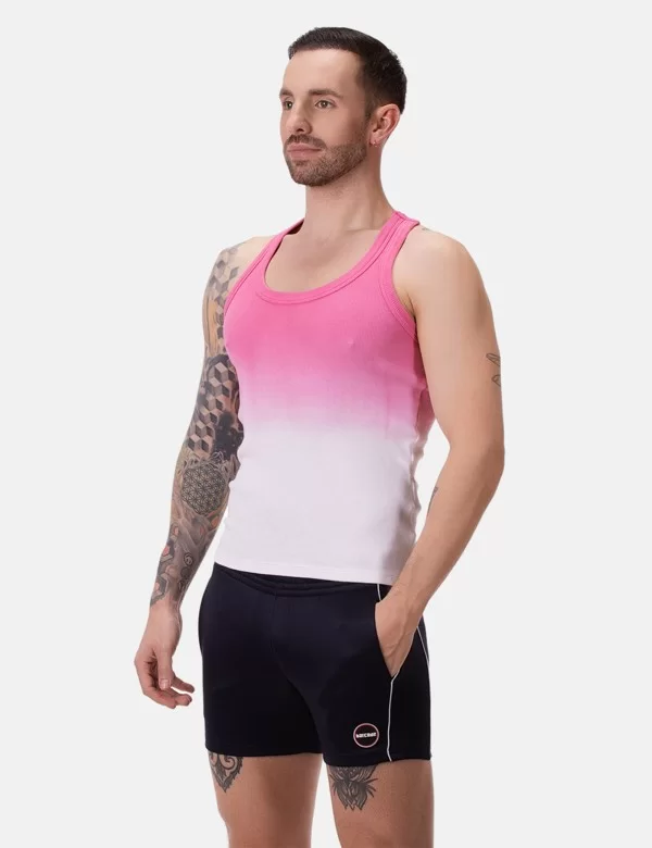 Tank Top Bernardo - White-Pink