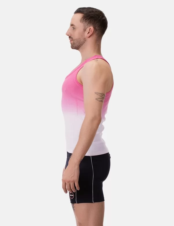 Tank Top Bernardo - White-Pink