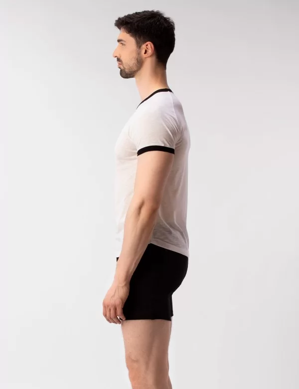 Raglan Tee Berlin Boy - White-Red-Black