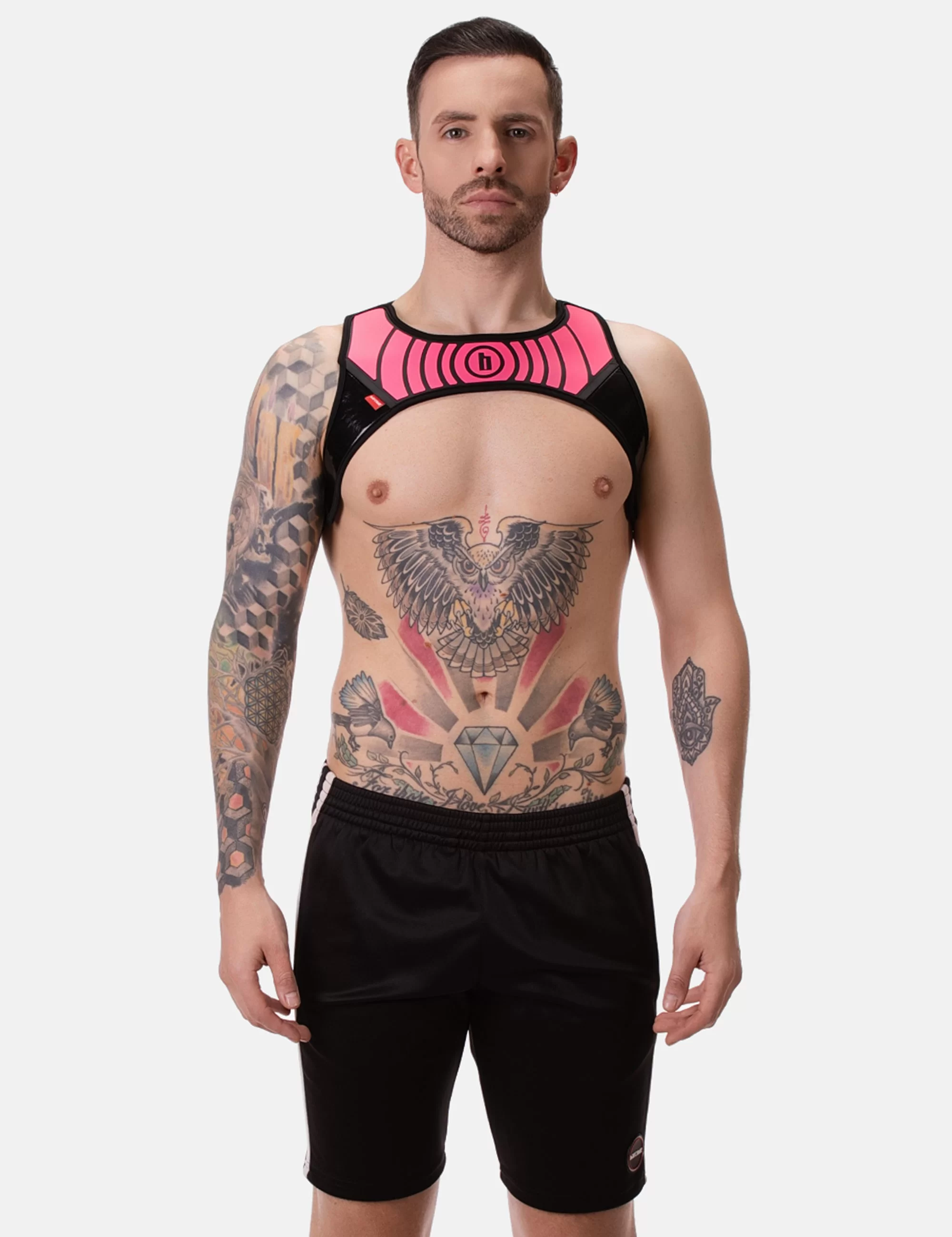 Harness EDE - Neonpink-Black