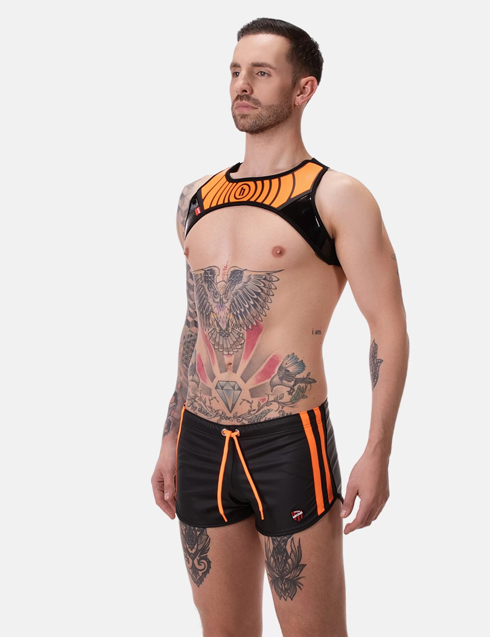 Harness EDE - Neonorange-Black Harness EDE - Neonorange-Black