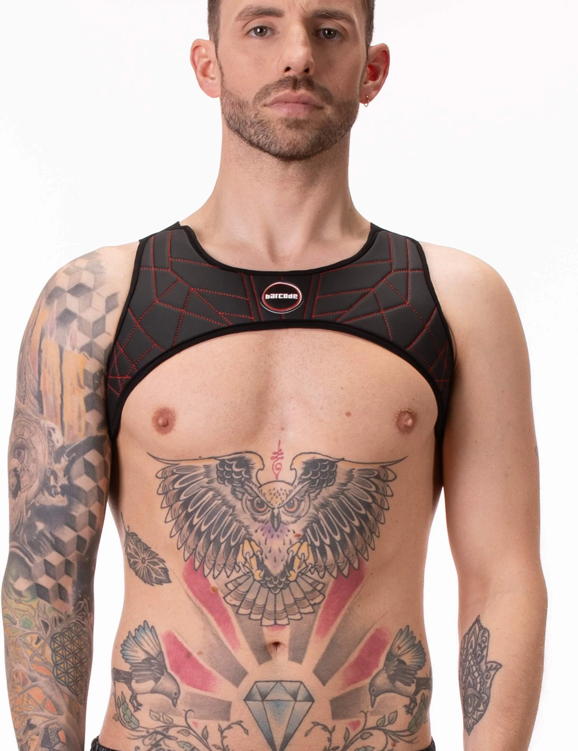 Harness Toren - Black-Red Harness Toren - Black-Red