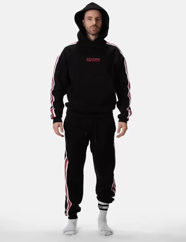 Fleece Hoody Sexy Boy - Black