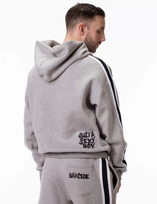 Fleece Hoody Sexy Boy - Grey