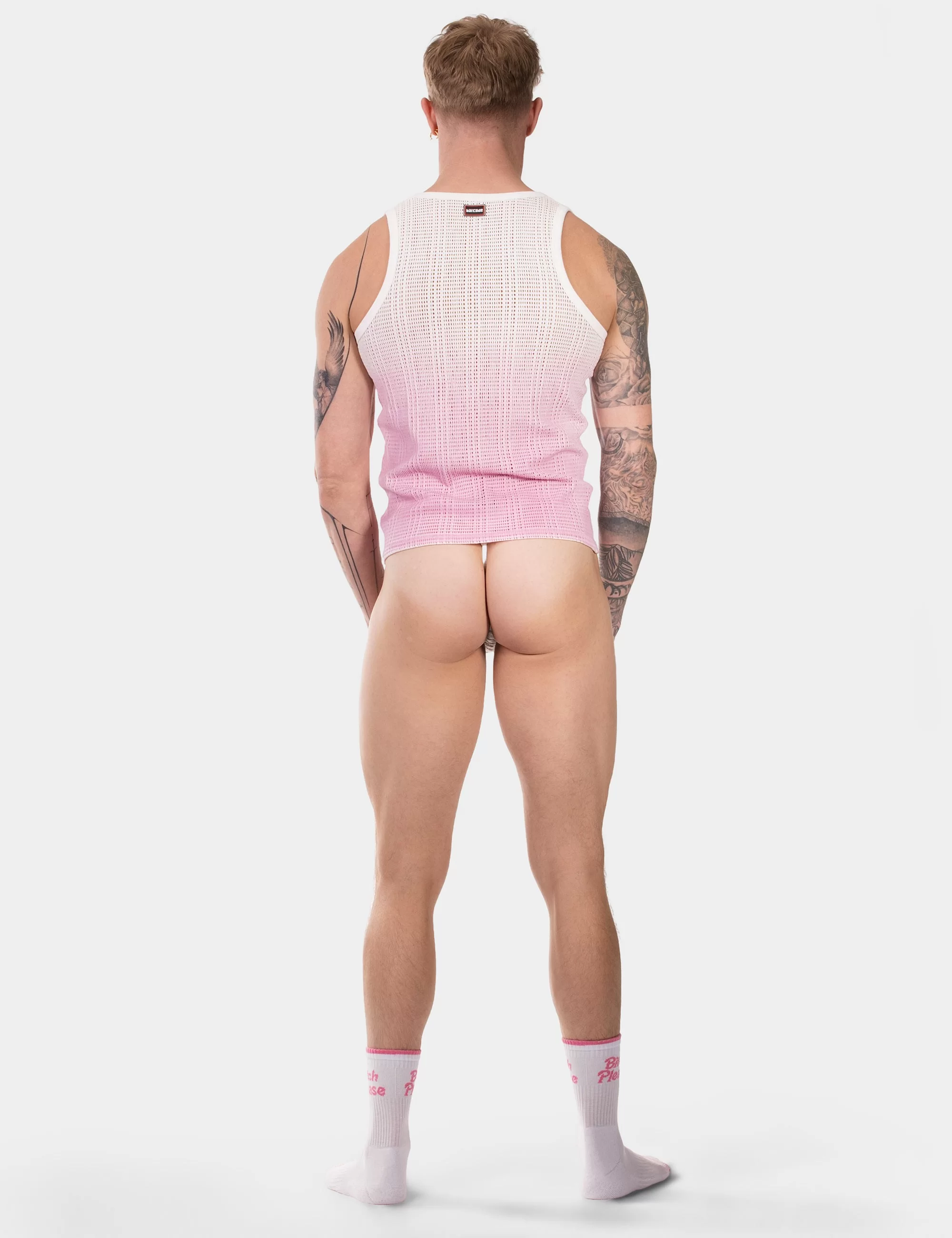 Tank Top Danko - White-Pink Tank Top Danko - White-Pink